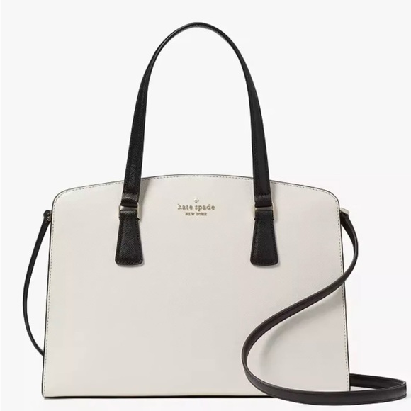 Kate Spade New York Perry Colorblock Medium Satchel Saffiano Leather War… - Picture 1 of 6